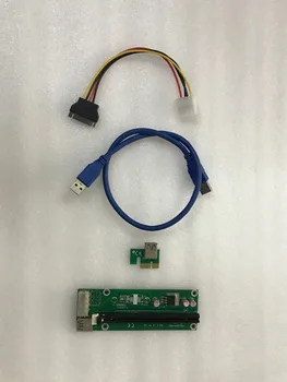 ETH ZCASH MINER riser cable extension cable USB3.0 PCI-E the 60cm riser for R9 380 RX 470 RX480 6 GPU CARDS
ETH ZCASH MINER riser cable extension cable USB3.0 PCI-E the 60cm riser for R9 380 RX 470 RX480 6 GPU CARDS