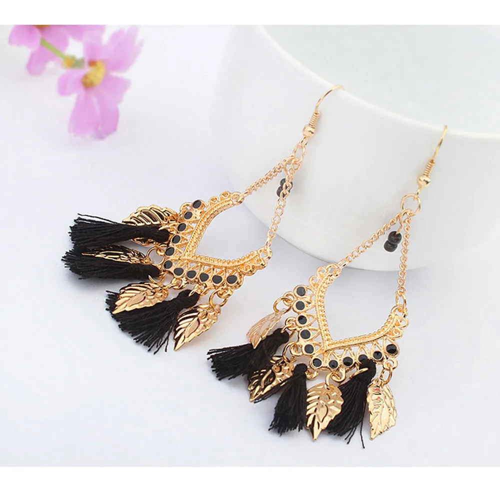 bohemian tassel earrings hanging drops for women statement earrings green vintage dangle earring jewelry 8 colors
bohemian tassel earrings hanging drops for women statement earrings green vintage dangle earring jewelry 8 colors