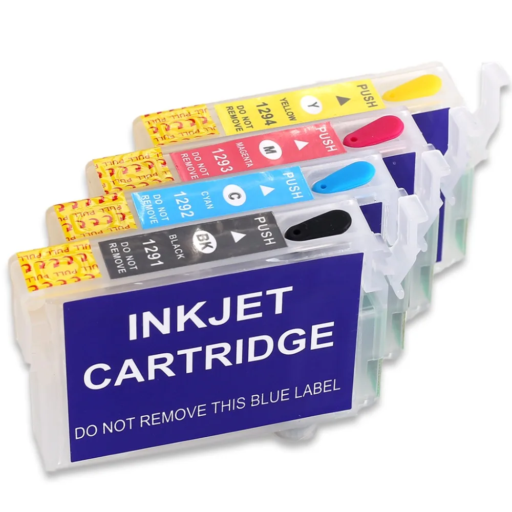 10 Sets T1295 Refillable ink cartridge For Epson WF-7015 WF-7515 WF-7525 printers,T1291 T1292 T1293 T1294 refillable ink
10 Sets T1295 Refillable ink cartridge For Epson WF-7015 WF-7515 WF-7525 printers,T1291 T1292 T1293 T1294 refillable ink