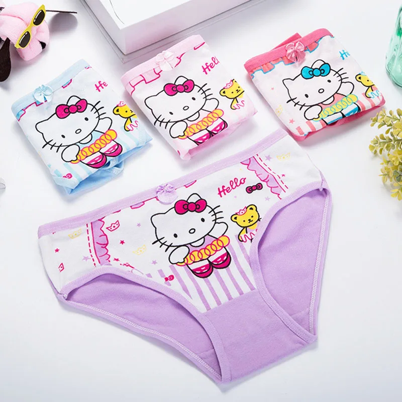 4pcs/Lot Cotton Girls Panties Cute Cartoon Kids Briefs Cat Female Child Underwear Lace Underpants Calcinha Panty Baby 2-10Year
4pcs/Lot Cotton Girls Panties Cute Cartoon Kids Briefs Cat Female Child Underwear Lace Underpants Calcinha Panty Baby 2-10Year