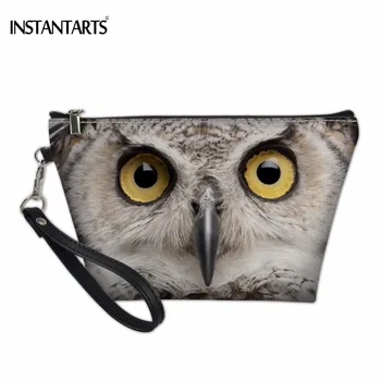 INSTANTARTS Cool Animal Owl Print Women PU Leather Cosmetic Cases Casual Girls Makeup Bags Women's Cosmetic Travel Bag Organizer
INSTANTARTS Cool Animal Owl Print Women PU Leather Cosmetic Cases Casual Girls Makeup Bags Women's Cosmetic Travel Bag Organizer
