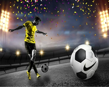 Beibehang Custom wallpaper HD huge football field 3D TV background wall living room bedroom background walls murals 3d wallpaper
Beibehang Custom wallpaper HD huge football field 3D TV background wall living room bedroom background walls murals 3d wallpaper