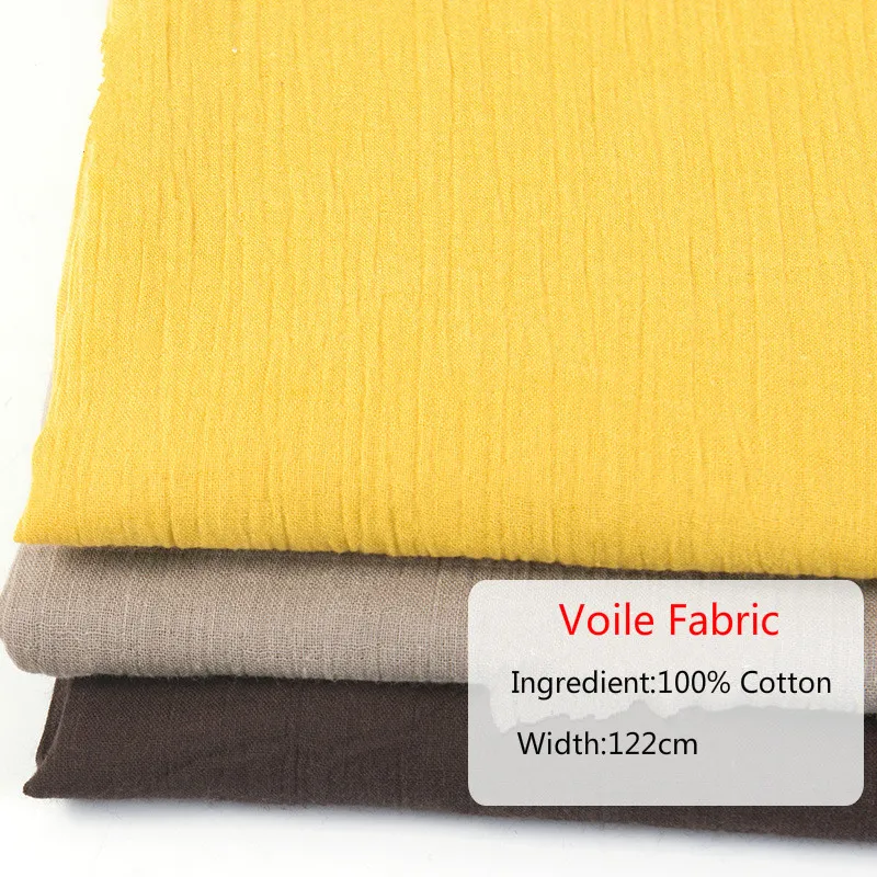 Bali Yarn Cotton Fabric Spring and Summer Women's Fabric Solid Color Texture Wash Cloth Dress Shirt Scarf Scarf Textile Cotton
Bali Yarn Cotton Fabric Spring and Summer Women's Fabric Solid Color Texture Wash Cloth Dress Shirt Scarf Scarf Textile Cotton