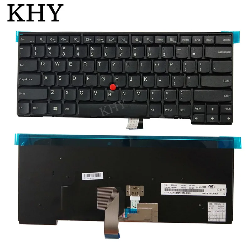 Replacement Laptop Keyboard for Lenovo Thinkpad Notebook T440 T440P T440S