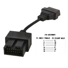 Fits KIA 20 Pin To 16 Pin OBD2 obdii OBD 2 II female Diagnostic Tool Scanner Code Reader Adapter Car Connector Cable KIA 20Pin
Fits KIA 20 Pin To 16 Pin OBD2 obdii OBD 2 II female Diagnostic Tool Scanner Code Reader Adapter Car Connector Cable KIA 20Pin
