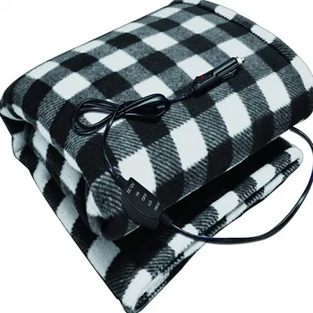 Sojoy 12V Heated Travel Electric Blanket for Car Truck Boats or RV with High/Low Temp control Checkered (Black & White)
Sojoy 12V Heated Travel Electric Blanket for Car Truck Boats or RV with High/Low Temp control Checkered (Black & White)