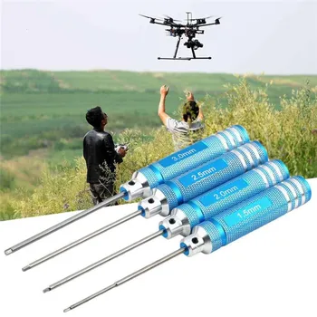 4pcs HSS Titanium Plating RC Hex NUT key Socket Screw Drivers Wrench 1.5mm 2.0mm 2.5mm 3.0mm Kit For RC Model Helicopters
4pcs HSS Titanium Plating RC Hex NUT key Socket Screw Drivers Wrench 1.5mm 2.0mm 2.5mm 3.0mm Kit For RC Model Helicopters