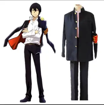 Anime Cos Costume HITMAN REBORN Hibari Kyoya Anime Cosplay Costumes Full Set School Uniform for Halloween Party 4 in 1
Anime Cos Costume HITMAN REBORN Hibari Kyoya Anime Cosplay Costumes Full Set School Uniform for Halloween Party 4 in 1