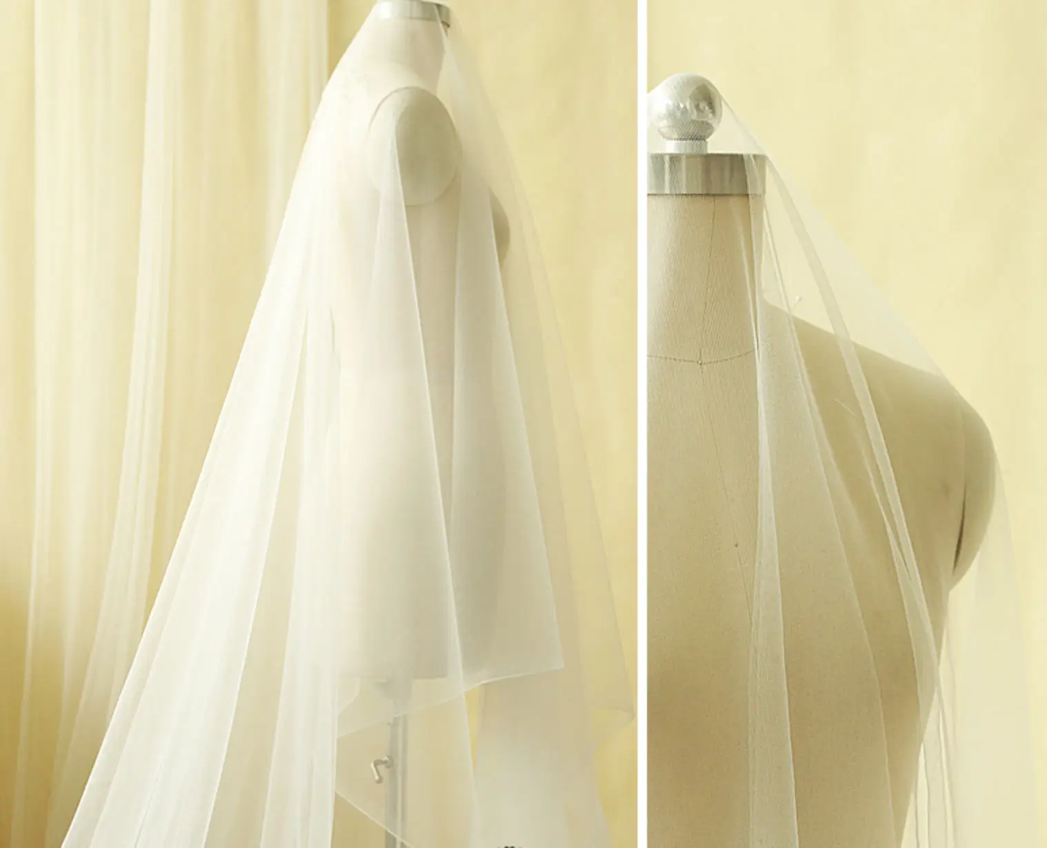 Cut Edge Extra Wide Bridal Veil White / Off White / Ivory / Champagne Wedding Veil
Cut Edge Extra Wide Bridal Veil White / Off White / Ivory / Champagne Wedding Veil