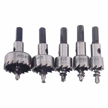 Stainless Steel Metal Alloy Carbide Tip HSS Drills Bit Hole Saw Set Stainless Steel Metal Alloy 16/18.5/20/25/30mm
Stainless Steel Metal Alloy Carbide Tip HSS Drills Bit Hole Saw Set Stainless Steel Metal Alloy 16/18.5/20/25/30mm