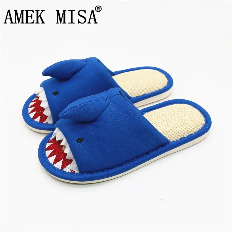AMEK MISA Unisex Children Slippers 2019 Summer Cute Animal Style Boy and Girl Indoor Floor Home Shoes Blue Shark House Slippers
AMEK MISA Unisex Children Slippers 2019 Summer Cute Animal Style Boy and Girl Indoor Floor Home Shoes Blue Shark House Slippers