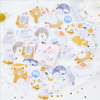 45 pcs/lot pet Plants Label Stickers Cute animal Decorative Stationery Stickers Scrapbooking DIY Diary Album Stick Label
45 pcs/lot pet Plants Label Stickers Cute animal Decorative Stationery Stickers Scrapbooking DIY Diary Album Stick Label