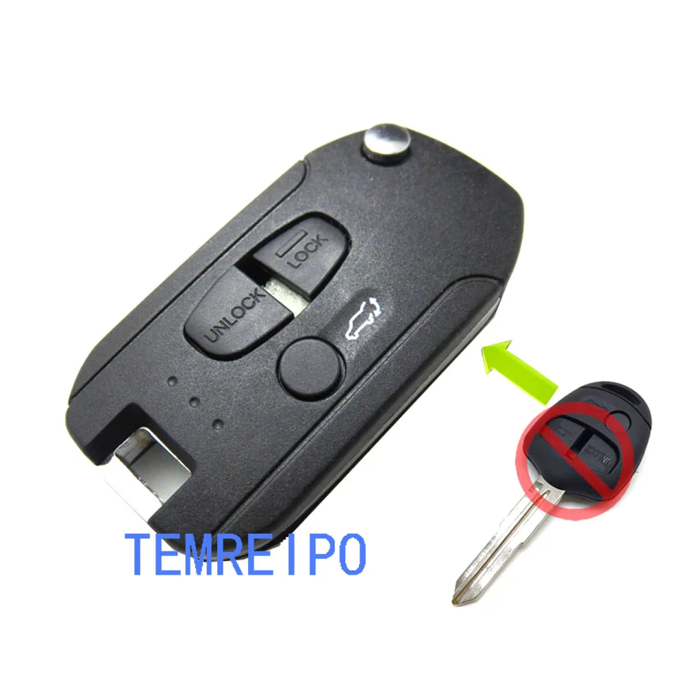 3 Button Remote Floding Flip Key Shell for Mitsubishi Lancer Evo Colt Outlander Mirage Keyless Right blade
3 Button Remote Floding Flip Key Shell for Mitsubishi Lancer Evo Colt Outlander Mirage Keyless Right blade