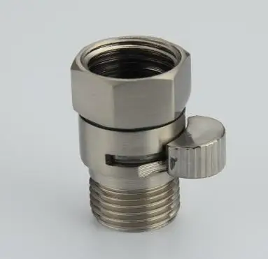 Free shipping Solid brass construction G1/2 Shower Head Shut-Off Valve bidet sprayer Valve Brushed Nickel SV002
Free shipping Solid brass construction G1/2 Shower Head Shut-Off Valve bidet sprayer Valve Brushed Nickel SV002