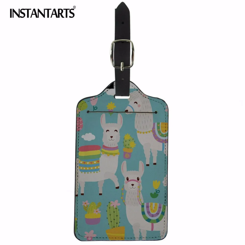 INSTANTARTS Luggage Accessories Cute Cartoon Alpaca Print Travel Luggage Label Straps Suitcase Luggage Tags Travel Bag Labels
INSTANTARTS Luggage Accessories Cute Cartoon Alpaca Print Travel Luggage Label Straps Suitcase Luggage Tags Travel Bag Labels