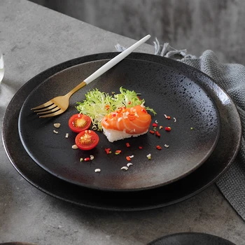ceramic 8 inch Japan style round porcelain pigmented plates free shipping fruits steak plate kitchen cutlery black restaurant
ceramic 8 inch Japan style round porcelain pigmented plates free shipping fruits steak plate kitchen cutlery black restaurant