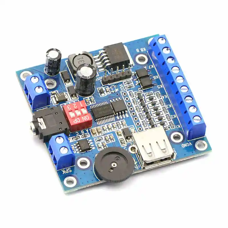 Voice module MP3 player board Replaceable voice broadcast audio prompter BY-F610 Standard Edition
Voice module MP3 player board Replaceable voice broadcast audio prompter BY-F610 Standard Edition
