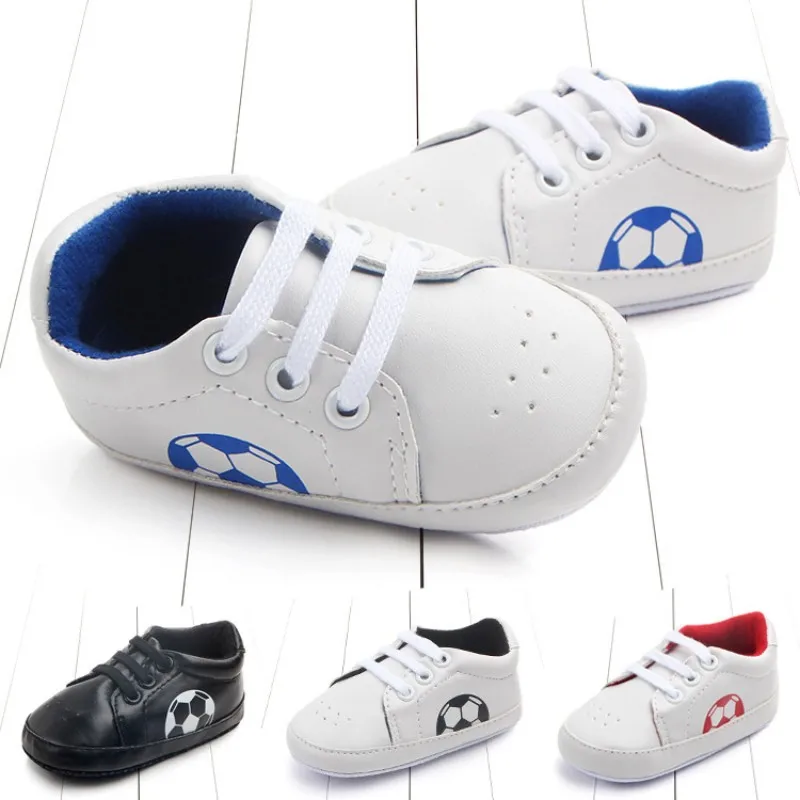 New PU Leather Infant Toddler Baby Boys Girls First Walkers Shoes Newborn Football Soft Sole Anti-slip Kids Prewalkers Shoes
New PU Leather Infant Toddler Baby Boys Girls First Walkers Shoes Newborn Football Soft Sole Anti-slip Kids Prewalkers Shoes