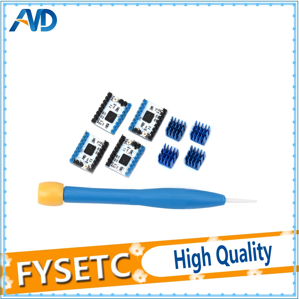 4pcs TMC2130 V1.2 For SPI Function Flying Wire Special Stepstick Stepper Motor Driver For F6 SKR V1.3 Board VS TMC2130 V1.1
4pcs TMC2130 V1.2 For SPI Function Flying Wire Special Stepstick Stepper Motor Driver For F6 SKR V1.3 Board VS TMC2130 V1.1