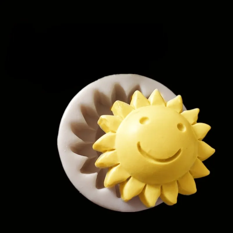 Sun flower shape fondant cake silicone mold chocolate candy clay mold soap mold G111
Sun flower shape fondant cake silicone mold chocolate candy clay mold soap mold G111