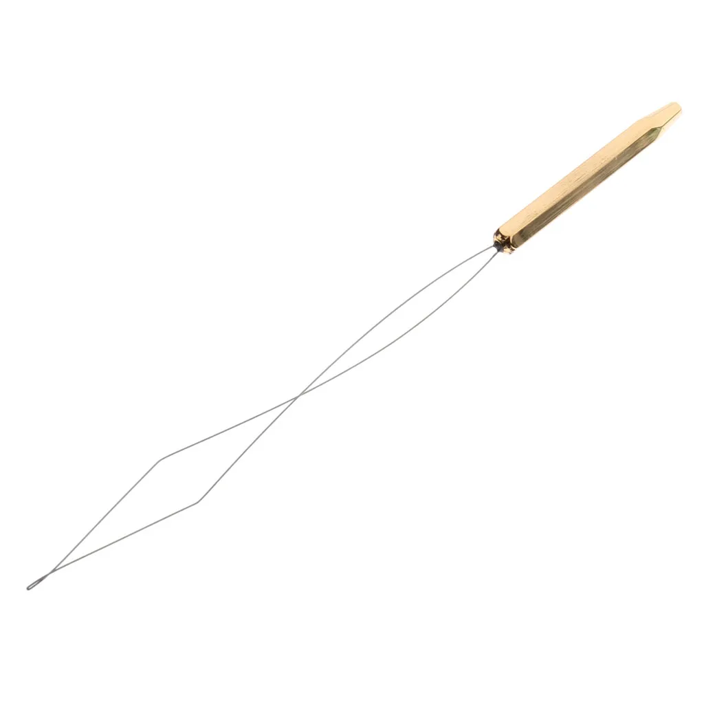 Fly Tying Bobbin Threader Half Hitch Tool Compatible With All Bobbins Useful Tool for Threading of the Bobbin
Fly Tying Bobbin Threader Half Hitch Tool Compatible With All Bobbins Useful Tool for Threading of the Bobbin