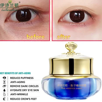 ISILANDON Caviar Eye Cream Skin Care Instantly Diminishes the Appearance of Under Eye Dark Circles, Puffiness And Wrinkles
ISILANDON Caviar Eye Cream Skin Care Instantly Diminishes the Appearance of Under Eye Dark Circles, Puffiness And Wrinkles