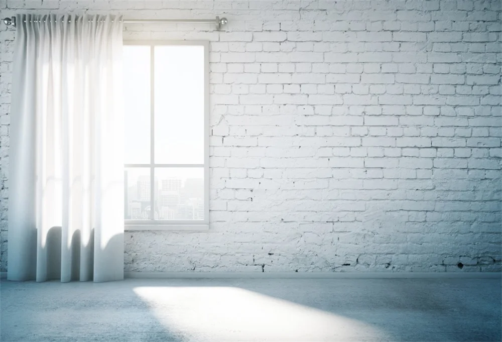 Laeacco Room Interior Photography Backgrounds Window Curtain Brick Wall White Custom Photographic Backdrops For Photo Studio
Laeacco Room Interior Photography Backgrounds Window Curtain Brick Wall White Custom Photographic Backdrops For Photo Studio