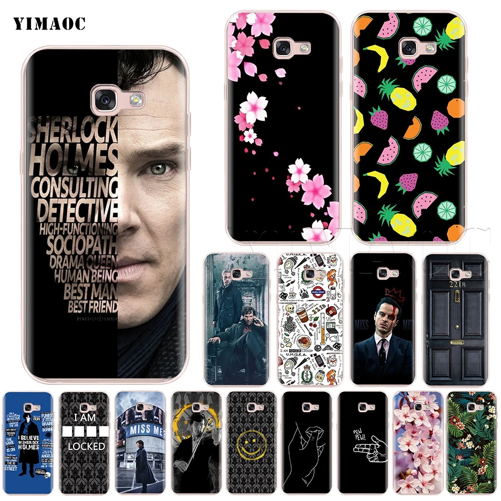 YIMAOC 221B Sherlock Benedict Silicone Case for Samsung Galaxy A7 A8 A9 A10 A20 A30 A40 A50 A70 M10 M20 M30 S10e J6 Plus
YIMAOC 221B Sherlock Benedict Silicone Case for Samsung Galaxy A7 A8 A9 A10 A20 A30 A40 A50 A70 M10 M20 M30 S10e J6 Plus