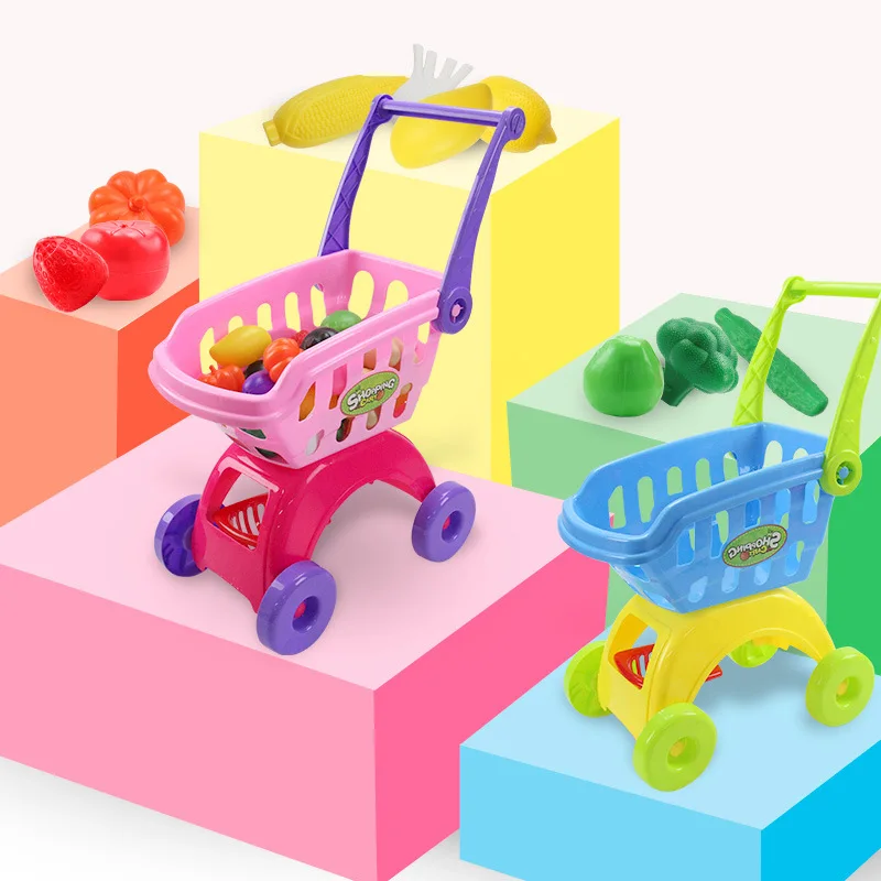 Shopping Mini Cart Toy Kids Vegetable Fruit Trolley Realistic Supermarket Cart Pretend Play Toy Storage 25 Pieces Set
Shopping Mini Cart Toy Kids Vegetable Fruit Trolley Realistic Supermarket Cart Pretend Play Toy Storage 25 Pieces Set