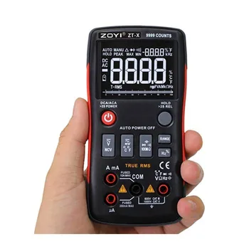 ZT-X Digital Multimeter Display Automatic Range High Precision Pocket Multimeter Automatic Multimeter
ZT-X Digital Multimeter Display Automatic Range High Precision Pocket Multimeter Automatic Multimeter
