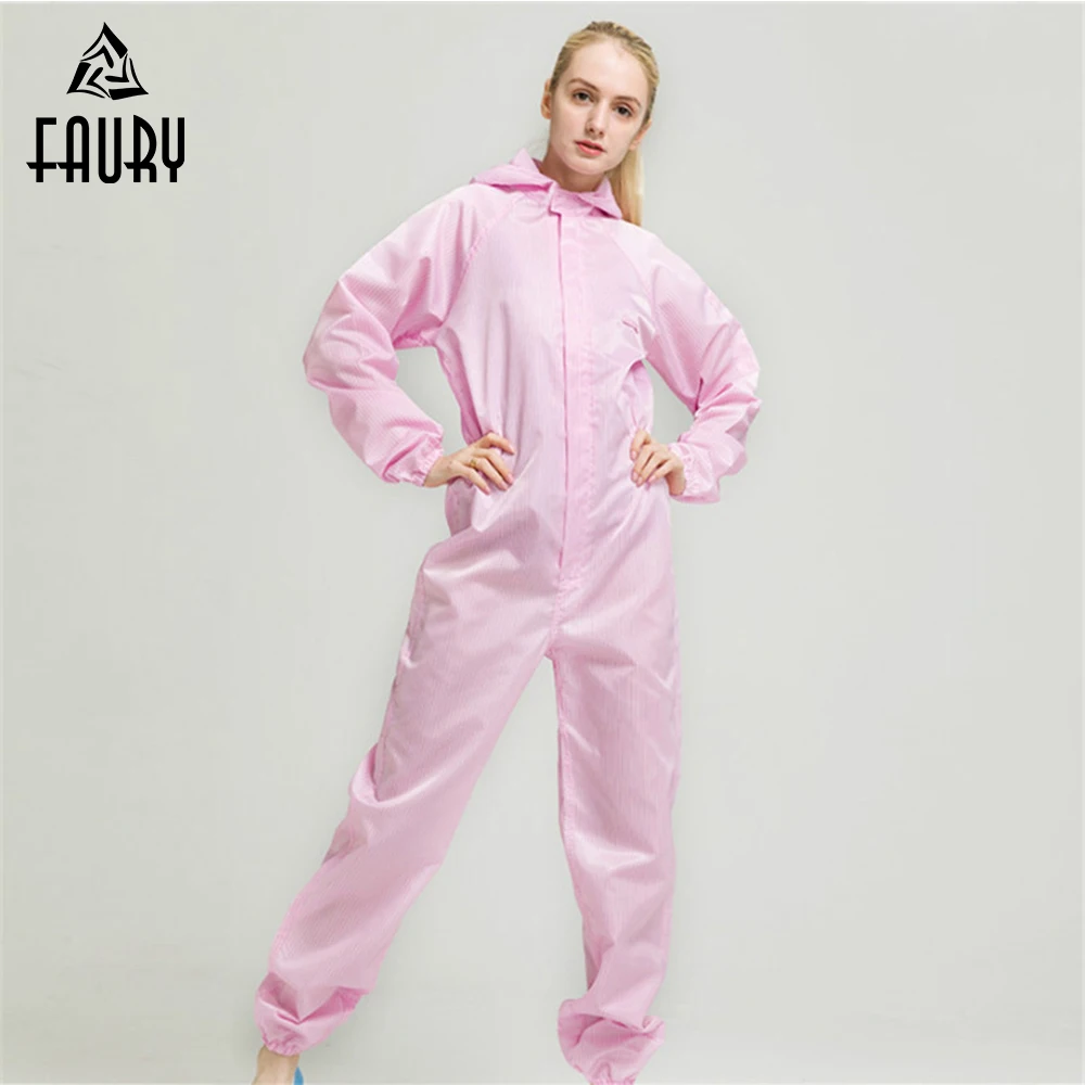 Work Clothes Anti-static Dustproof Hooded Painting Overalls Protective Worker Boiler Suit Uniforms Clean Clothing Static Clothes
Work Clothes Anti-static Dustproof Hooded Painting Overalls Protective Worker Boiler Suit Uniforms Clean Clothing Static Clothes