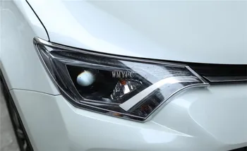 Chrome Front and Rear Head Light Lamp Cover Trim Headlight Molding Garnish Surround Bezel Frame For Toyota RAV4 2016 2017 2018
Chrome Front and Rear Head Light Lamp Cover Trim Headlight Molding Garnish Surround Bezel Frame For Toyota RAV4 2016 2017 2018