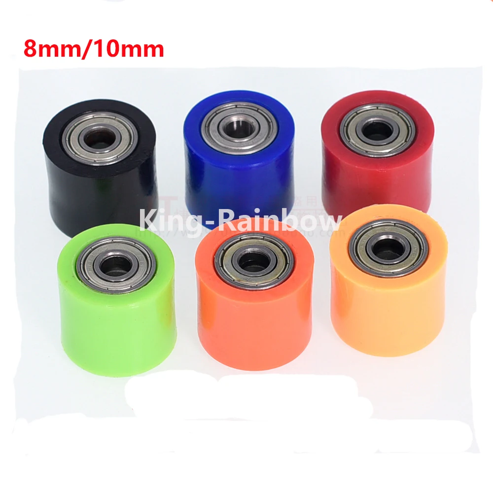 8mm 10mm Drive Chain Roller Pulley Wheel Slider Tensioner Wheel Guide For Street Bike Enduro Motorcycle Motocross ATV CRF CR XR
8mm 10mm Drive Chain Roller Pulley Wheel Slider Tensioner Wheel Guide For Street Bike Enduro Motorcycle Motocross ATV CRF CR XR