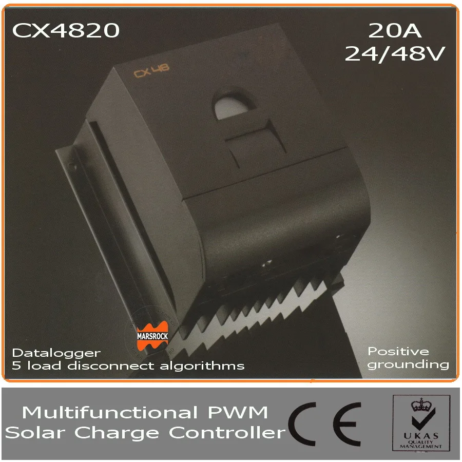 20A 24V 48V PWM Solar charge controller with LC Display, Auto Identification System &Temperature Compensation
20A 24V 48V PWM Solar charge controller with LC Display, Auto Identification System &Temperature Compensation