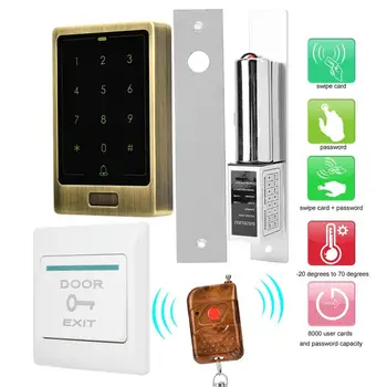 023ID Bronze Door Access Control System Kit With Magnetic Lock ID Card Reader Remote Control AC90-260V
023ID Bronze Door Access Control System Kit With Magnetic Lock ID Card Reader Remote Control AC90-260V