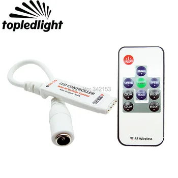 Wireless RF RGB Mini RGB Controller R108 with 10 Key Remote Control For 5050/5060 RGB LED Strip Portable Lighting Accessories
Wireless RF RGB Mini RGB Controller R108 with 10 Key Remote Control For 5050/5060 RGB LED Strip Portable Lighting Accessories