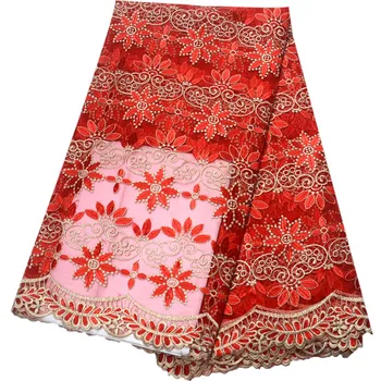 Nigerian Lace Fabric 2018 High Quality Lace Red French Tulle Lace Fabric With Stones Party African Lace Material Xit H1159
Nigerian Lace Fabric 2018 High Quality Lace Red French Tulle Lace Fabric With Stones Party African Lace Material Xit H1159
