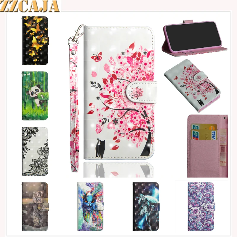 ZZCAJA For Motorola P30 Play Case Cute 3D View Cartoon Panda Wolf Flower OWL Leather Wallet Flip Cover For Motorola One Fundas
ZZCAJA For Motorola P30 Play Case Cute 3D View Cartoon Panda Wolf Flower OWL Leather Wallet Flip Cover For Motorola One Fundas