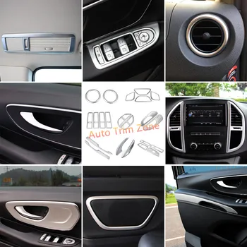 22PCS Interior Air Grille Door Handle Speaker Cover Trim Kit ABS Matt For Mercedes Vito W447 2014-2017
22PCS Interior Air Grille Door Handle Speaker Cover Trim Kit ABS Matt For Mercedes Vito W447 2014-2017