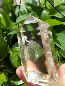 240g AAAA Natural White Phantom Quartz Crystal Wand Mineral Specimen "Pyramid Mountain" Layer Fully inside Reiki Healing
240g AAAA Natural White Phantom Quartz Crystal Wand Mineral Specimen "Pyramid Mountain" Layer Fully inside Reiki Healing
