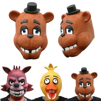 Five night at freddy's 4 Teddy Bear Mask Little Bird Retaining Cap 1:1 (LIFE SIZE) Latex Action Figure Collectible Model Toy
Five night at freddy's 4 Teddy Bear Mask Little Bird Retaining Cap 1:1 (LIFE SIZE) Latex Action Figure Collectible Model Toy