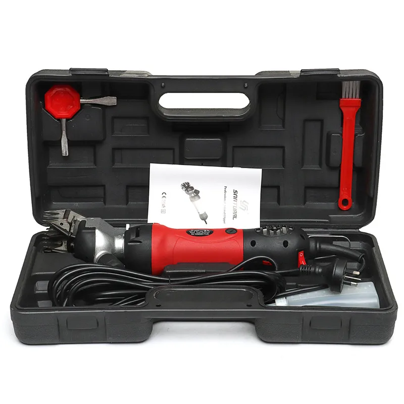 A set Electric Horse Shearing 690W 220V Electric Sheep Goat Clipper Groomer Shaver Animal Farm Shearing Machine
A set Electric Horse Shearing 690W 220V Electric Sheep Goat Clipper Groomer Shaver Animal Farm Shearing Machine