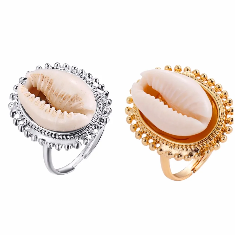 Bohemia Antique Gold Sliver Shell Ring Summer Beach Conch Finger Ring For Women Girl Charming Finger Ring Jewelry Accessories
Bohemia Antique Gold Sliver Shell Ring Summer Beach Conch Finger Ring For Women Girl Charming Finger Ring Jewelry Accessories
