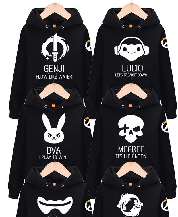 OW D.VA Maccree Soldier:76 Mei Lucio Mercy Reaper Hanzo Unisex Cosplay Hoody Free Shipping
OW D.VA Maccree Soldier:76 Mei Lucio Mercy Reaper Hanzo Unisex Cosplay Hoody Free Shipping