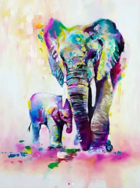 DIY 5D Diamond Painted elephants 3D Diamond Painting Cross Stitch Kits circular Diamonds Embroidery Home Decor
DIY 5D Diamond Painted elephants 3D Diamond Painting Cross Stitch Kits circular Diamonds Embroidery Home Decor