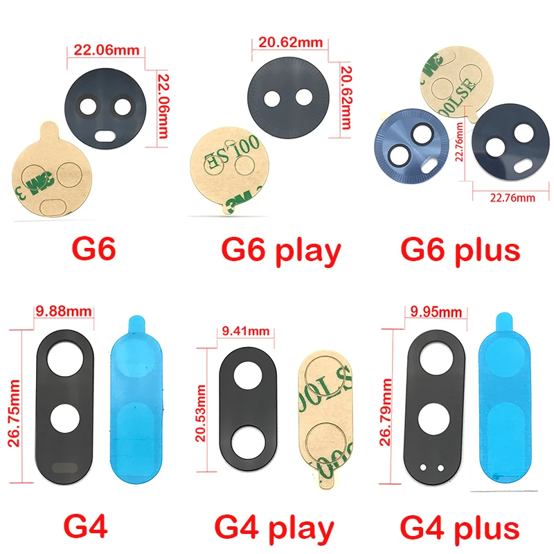 For Motorola Moto E4 G4 G5 G5s G6 G7 Play Plus Power X4 Rear Camera Glass Lens Cover with Sticker Replacement
For Motorola Moto E4 G4 G5 G5s G6 G7 Play Plus Power X4 Rear Camera Glass Lens Cover with Sticker Replacement