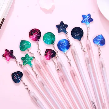 1 Pcs Cute Gel Pen Constellation Pendant Student Kawaii Stationery Signing Pen Gifts Escolar Papelaria Office School Supplies
1 Pcs Cute Gel Pen Constellation Pendant Student Kawaii Stationery Signing Pen Gifts Escolar Papelaria Office School Supplies