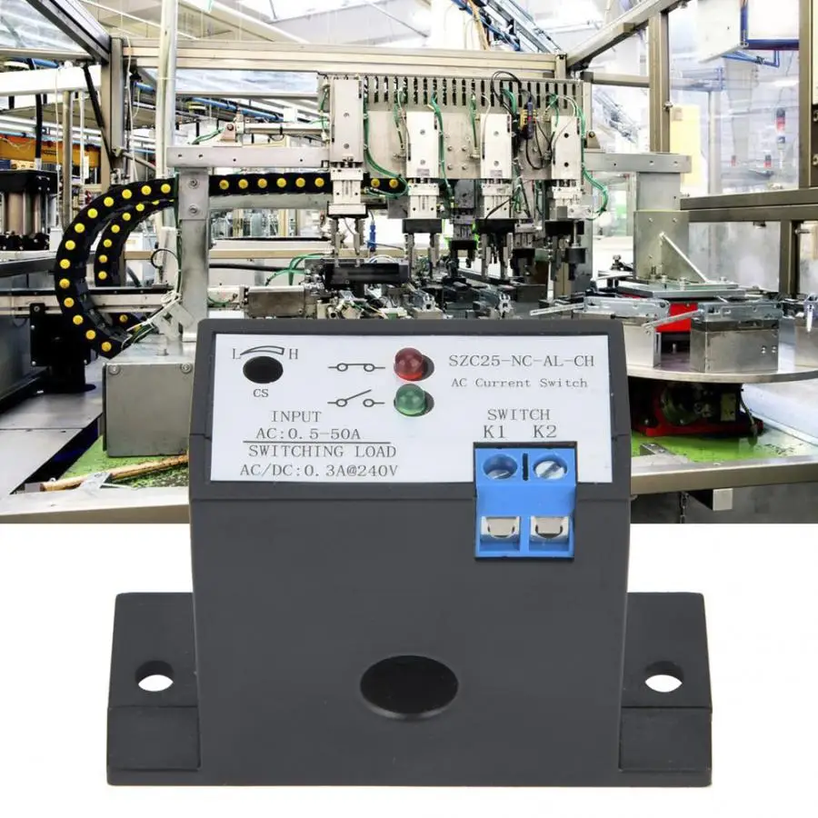 button switch interruptor SZC25-NC-AL-CH Self Supply Adjustable Normally Close AC Current Sensing Switch AC 0.5-50A
button switch interruptor SZC25-NC-AL-CH Self Supply Adjustable Normally Close AC Current Sensing Switch AC 0.5-50A