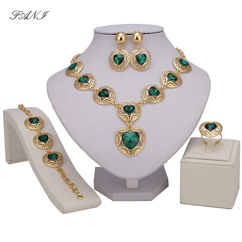 Fani Exquisite Dubai Gold colorful Luxury Jewelry set Brand Nigerian Wedding African Beads Jewelry Set women Costumer Design
Fani Exquisite Dubai Gold colorful Luxury Jewelry set Brand Nigerian Wedding African Beads Jewelry Set women Costumer Design
