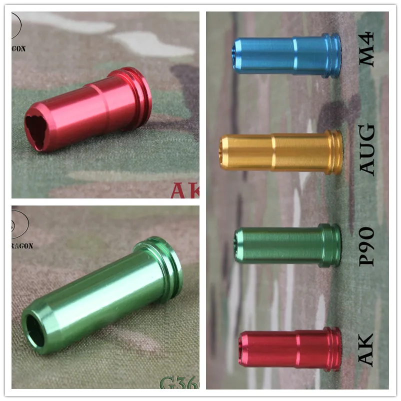 EMERSON CNC Aluminum Air Seal Nozzle for M4 MP5 AK G36 Series Airsoft AEG gun Party Supplies Free shipping
EMERSON CNC Aluminum Air Seal Nozzle for M4 MP5 AK G36 Series Airsoft AEG gun Party Supplies Free shipping